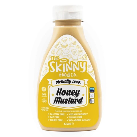 Skinny Food Virtually Zero Honey Mustard Sauce 425ml