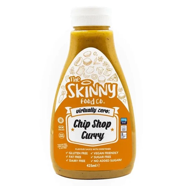 Skinny Food Virtually Zeroo Chip Shop Curry Sauce 425ml