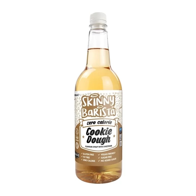 Skinny Food Zero Calorie Cookie Dough Barista Coffee Syrup 1Ltr