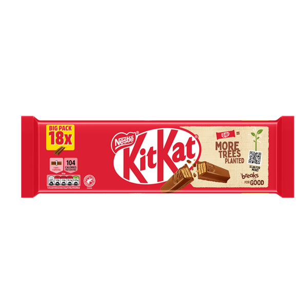 KitKat 2 Finger 18pk Milk (18 x 20.7g) NEW