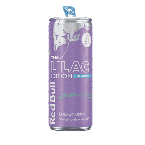 Red Bull The Liliac Grapefruit & Blossom PM £1 250ml Ltd NEW