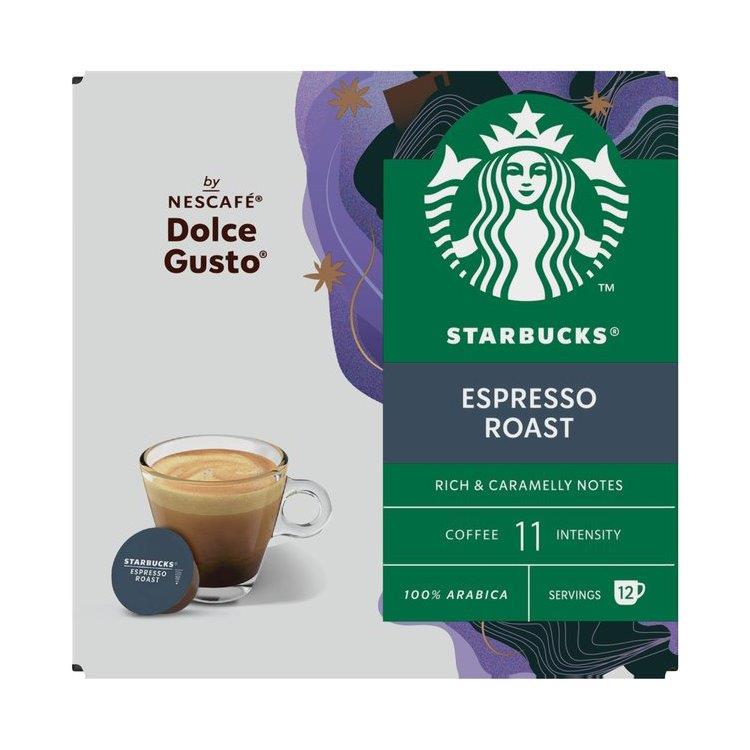 Starbucks Dolce Gusto Dark Espresso Roast 12s 66g (B)
