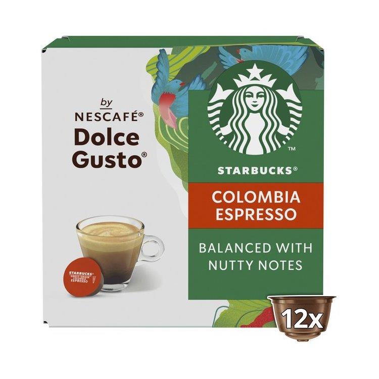 Starbucks Dolce Gusto Medium Colombia 12s 66g (B)