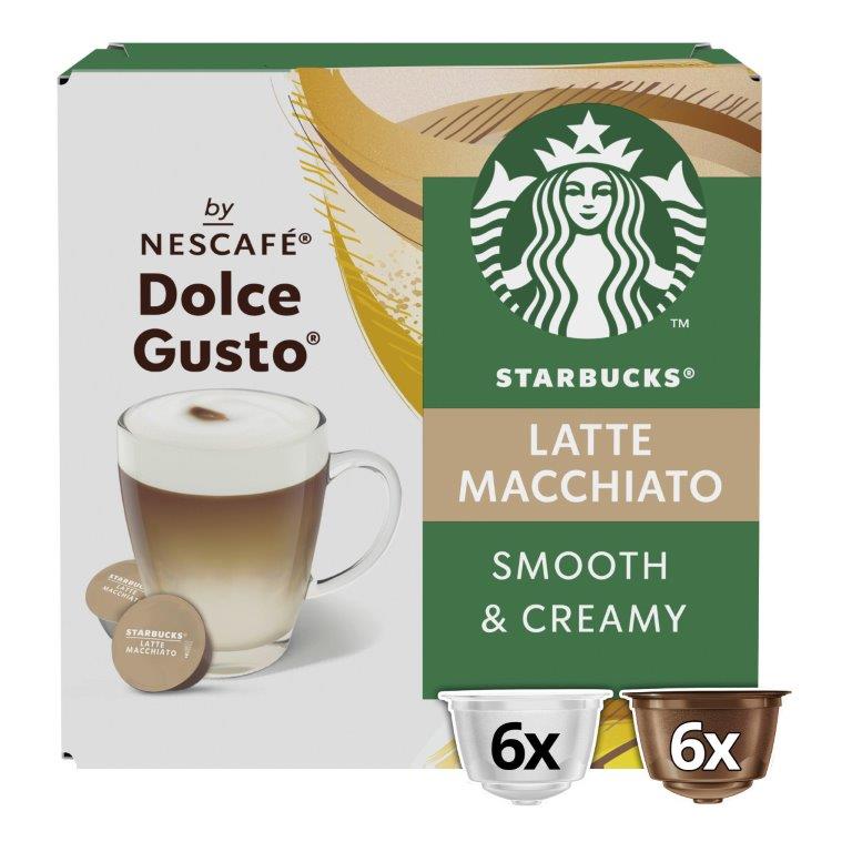 DUNIYA | Starbucks Dolce Gusto Latte Macchiato 6 + 6s 129g (B) Thumbnail