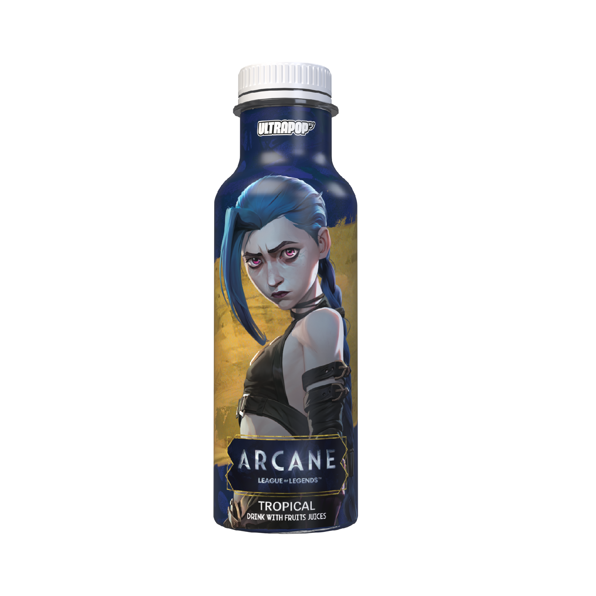 Ultra Pop Soda Bottle Arcane Jinx 330ml