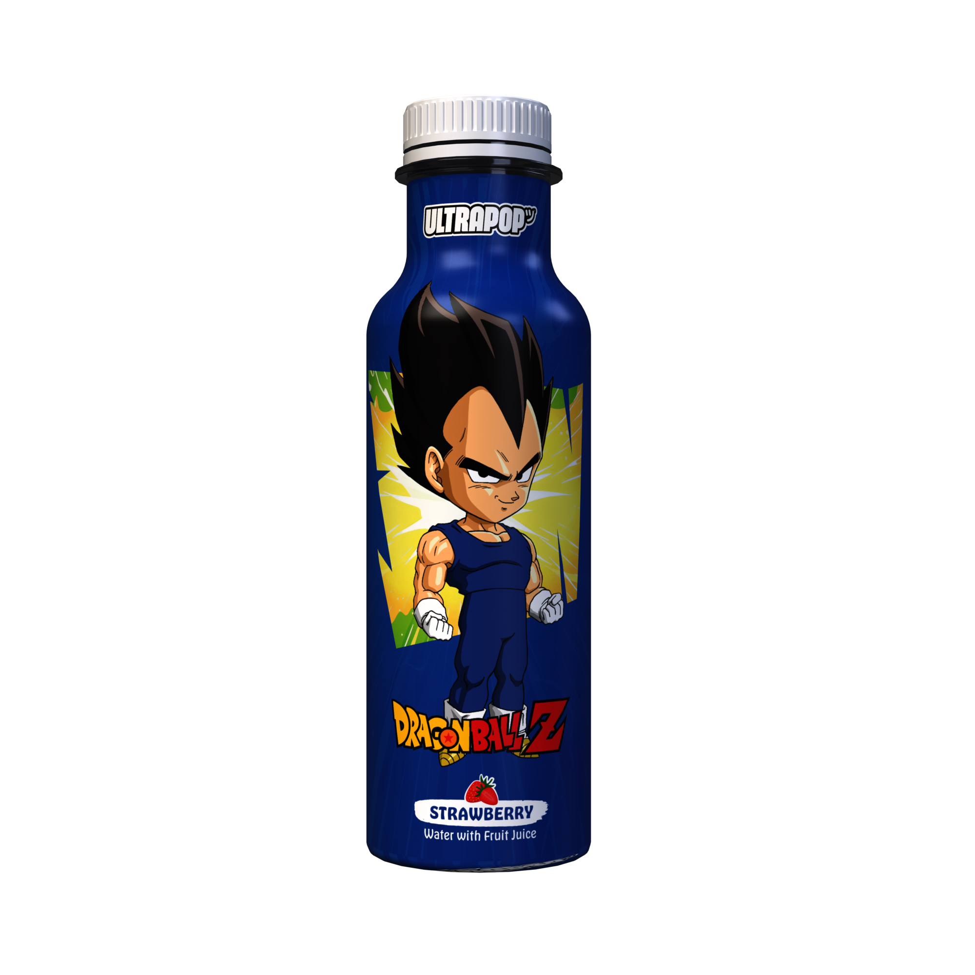 Ultra Pop Soda Bottle Vegeta Strawberry 330ml