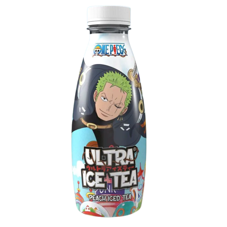 Ultra Ice Tea Peach Bottle One Piece Egghead Zoro 500ml