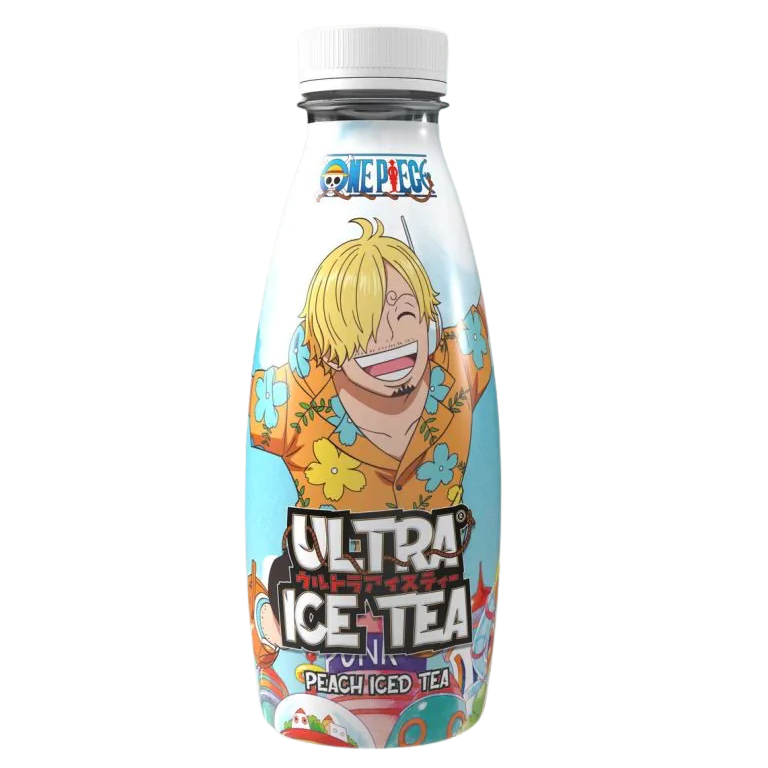 Ultra Ice Tea Peach Bottle One Piece Egghead Sanji 500ml