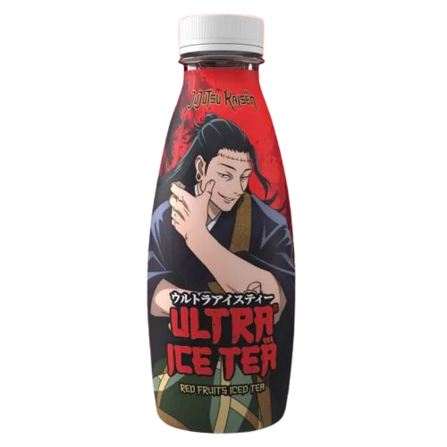 DUNIYA | Ultra Ice Tea Bottle Jujutsu Kaisen Geto Red Fruits 500ml Thumbnail