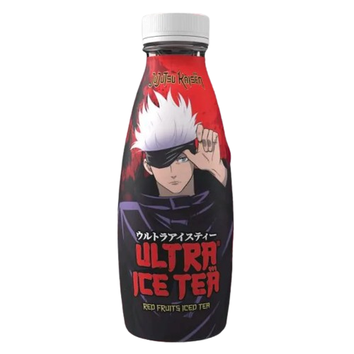 Ultra Ice Tea Bottle Jujutsu Kaisen Gojo Red Fruits 500ml