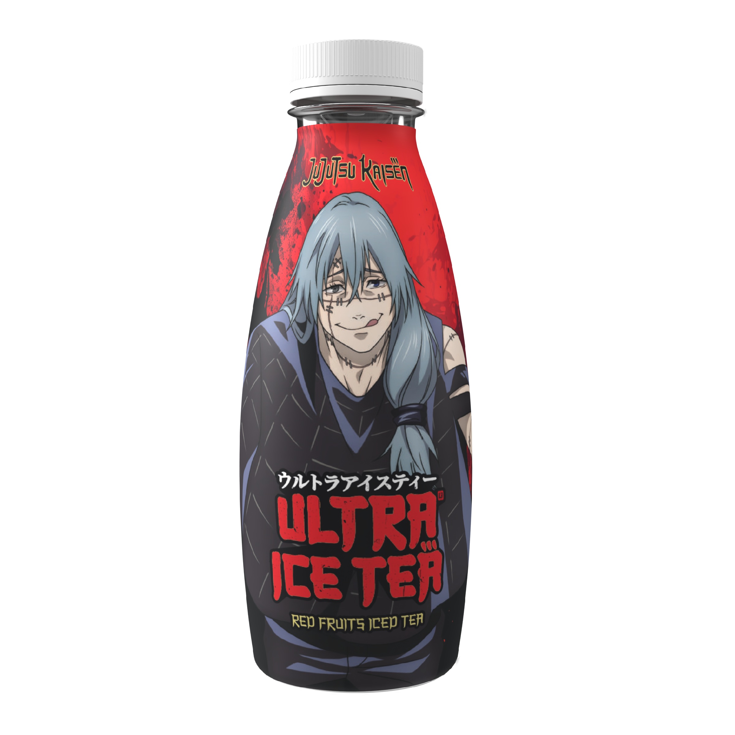 Ultra Ice Tea Bottle Jujutsu Mahito Red fruits 500ml