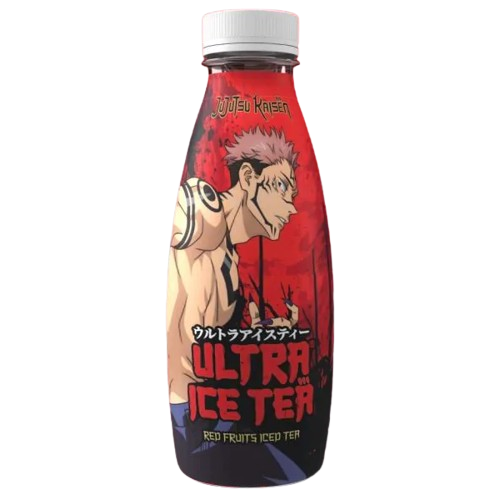 Ultra Ice Tea Bottle Jujutsu Kaisen Sukuna Red Fruits 500ml