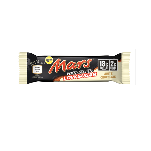 DUNIYA | Mars Hi-Protein White Choco Low Sugar 57g NEW Thumbnail