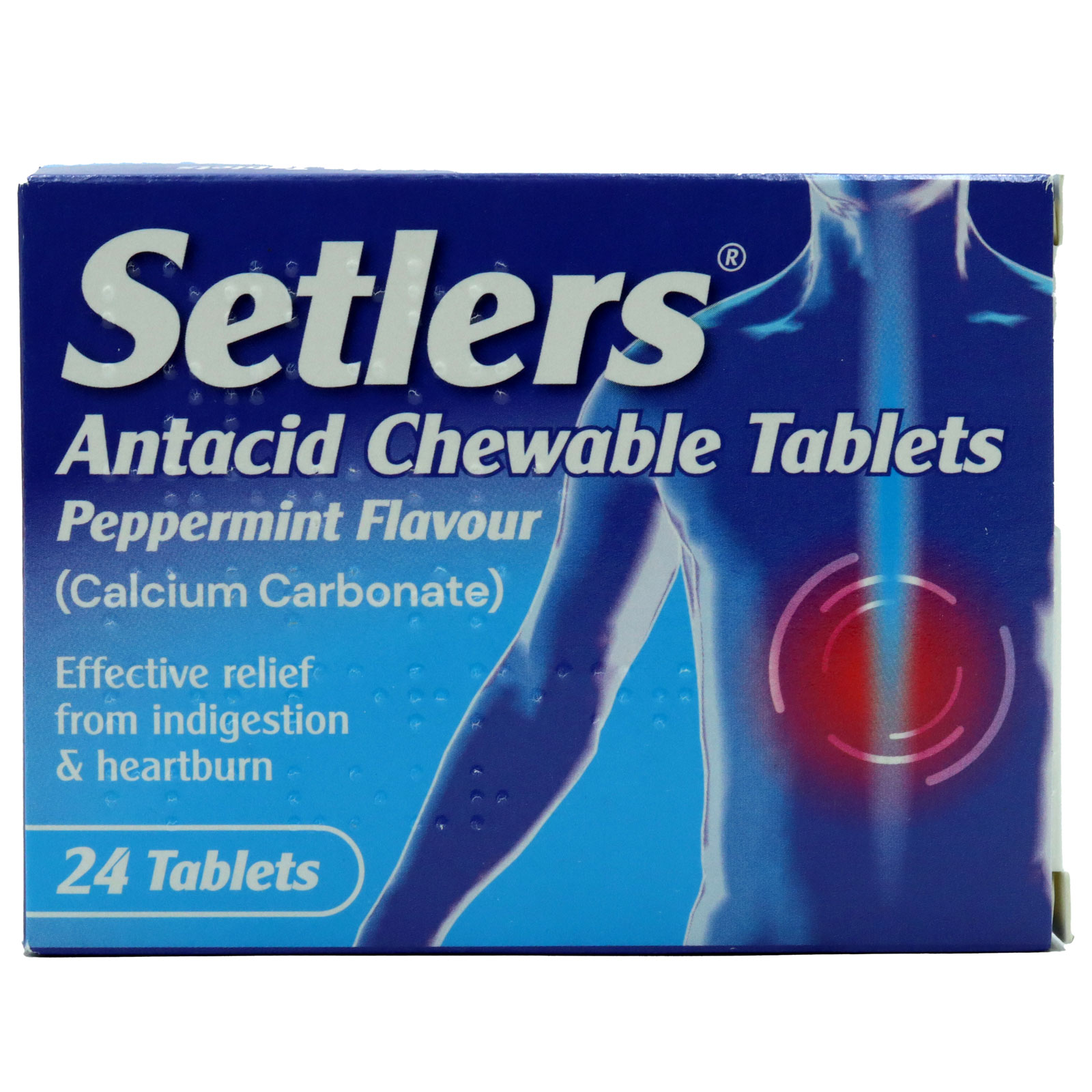 Setlers Peppermint Chewable Tablets 24s