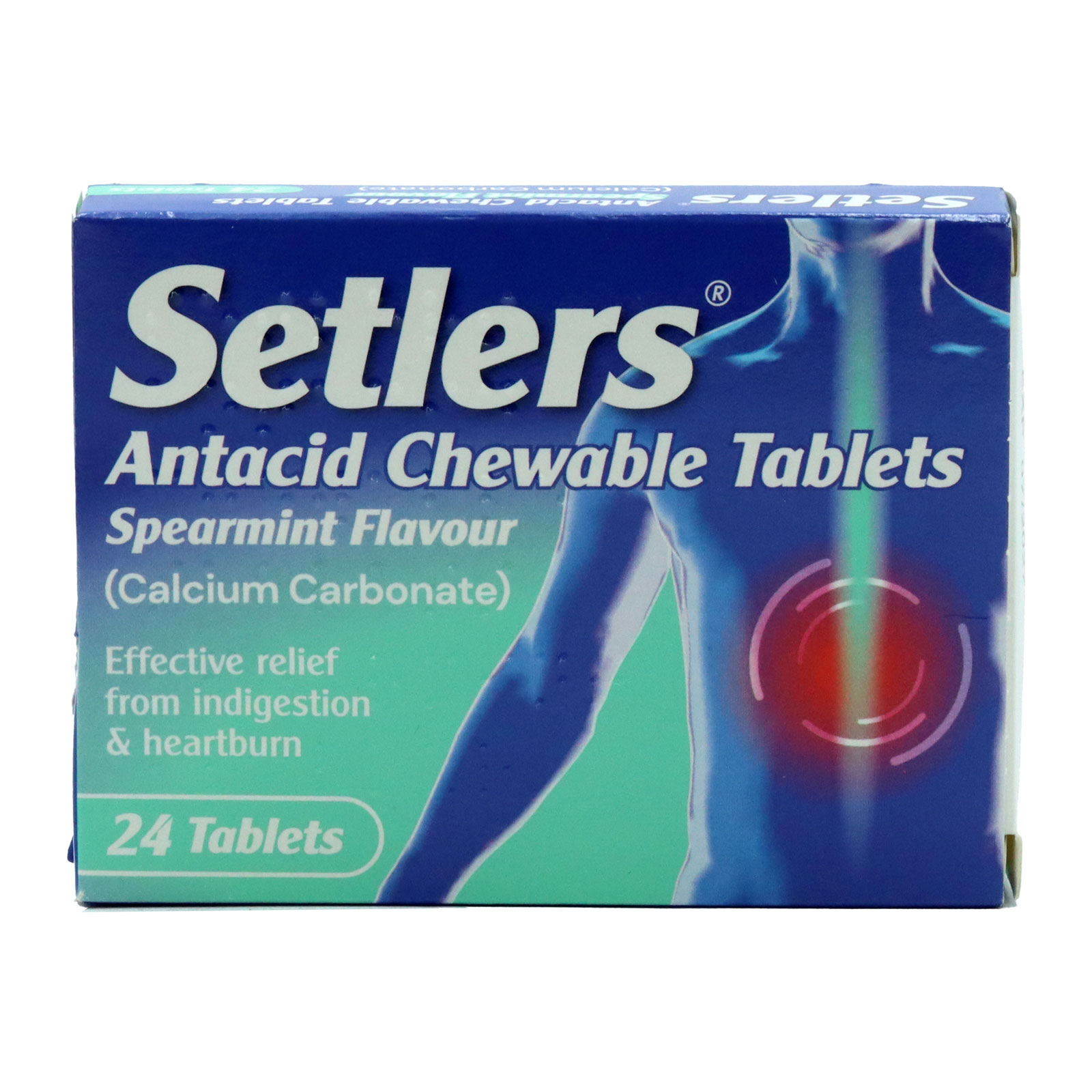 Setlers Spearmint Chewable Tablets 24s