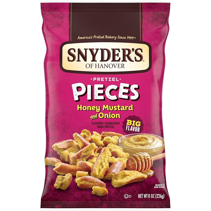 DUNIYA | Snyders Pieces Honey Mustard & Onion 110g Thumbnail
