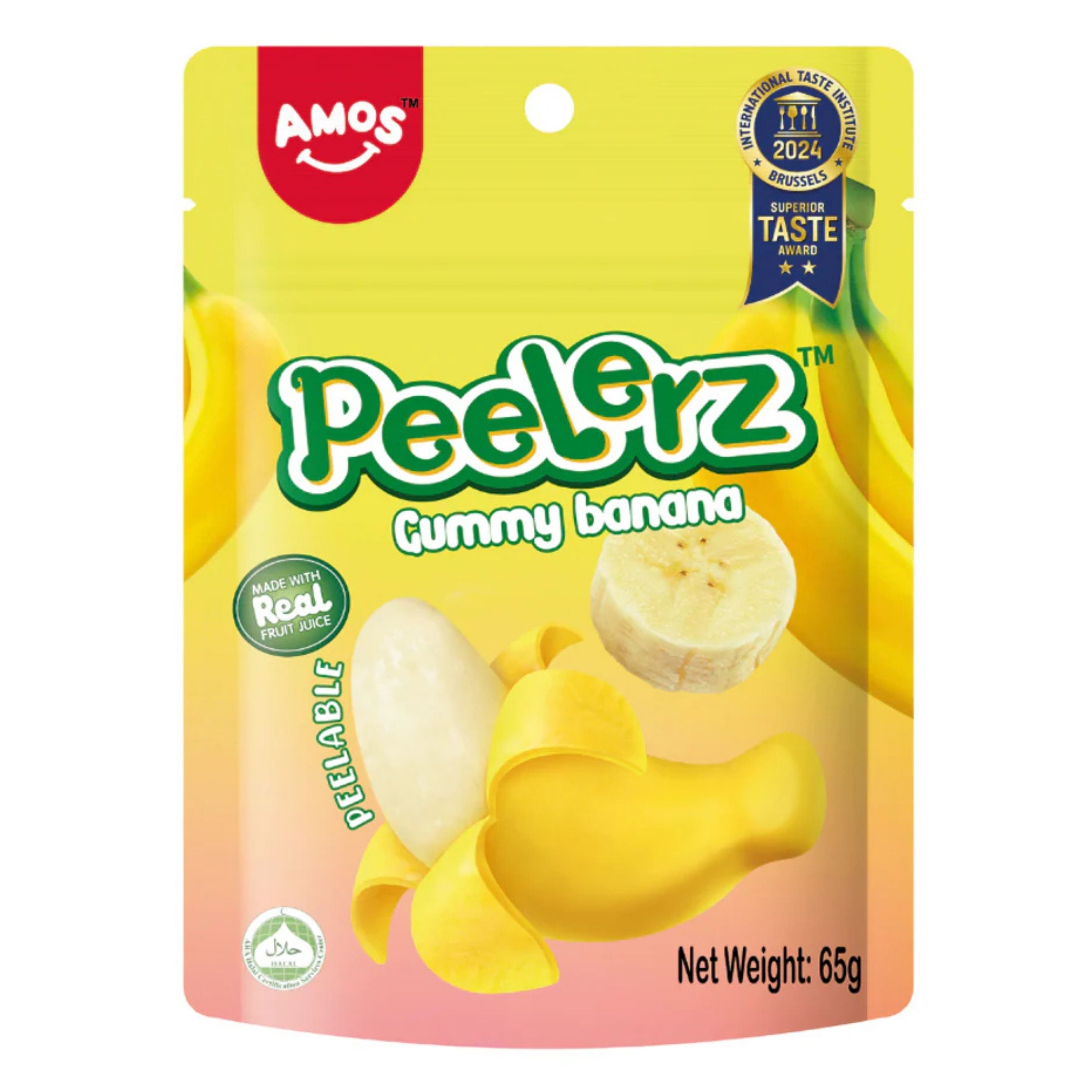 Peelerz Gummy Banana 65g NEW
