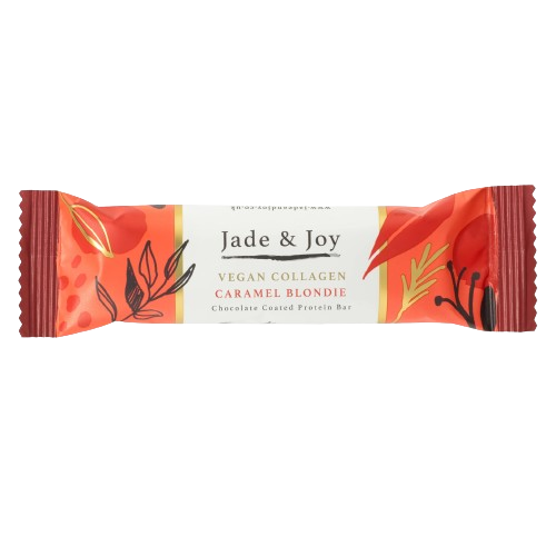DUNIYA | Jade & Joy Protein Bar Vegan Collagen Caramel Blondie 50g Thumbnail