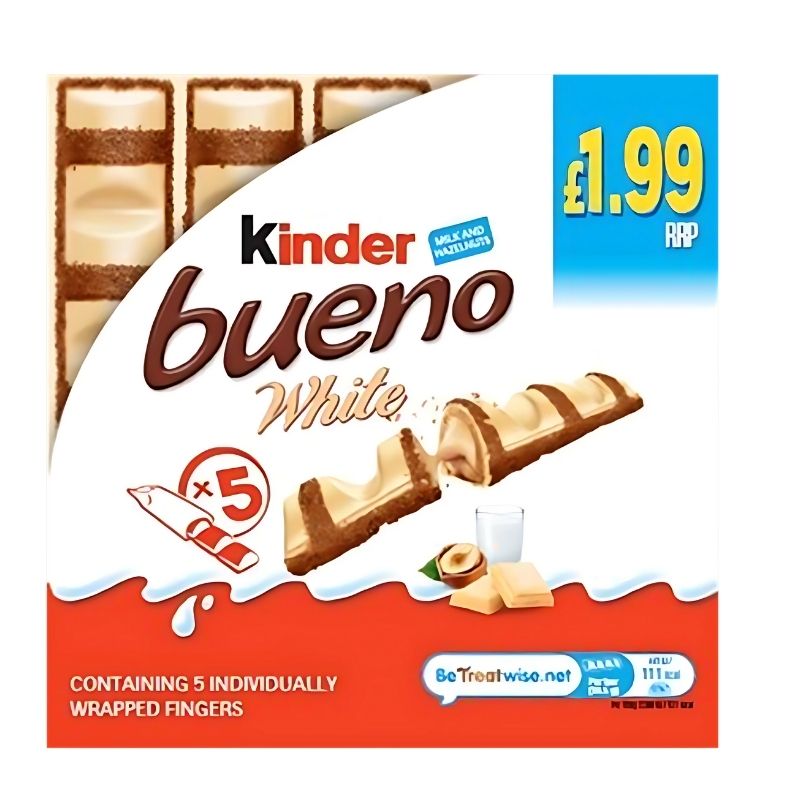 Kinder Bueno White PM £1.99 NEW