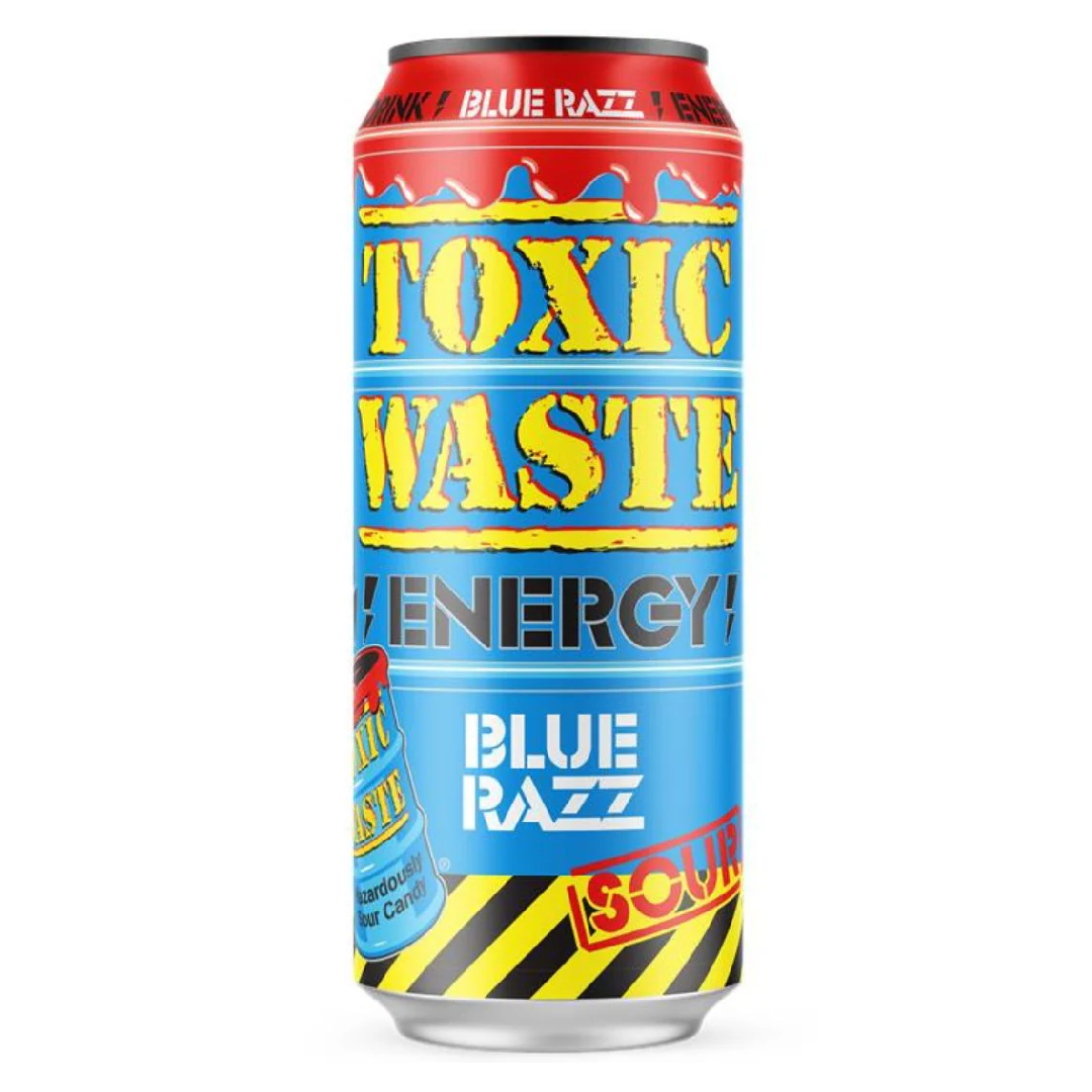 DUNIYA | Toxic Waste Blue Razz Energy 500ml NEW Thumbnail
