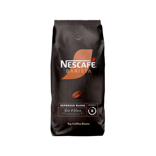 Nescafe Barista Espresso Blend Coffee Beans 1kg NEW