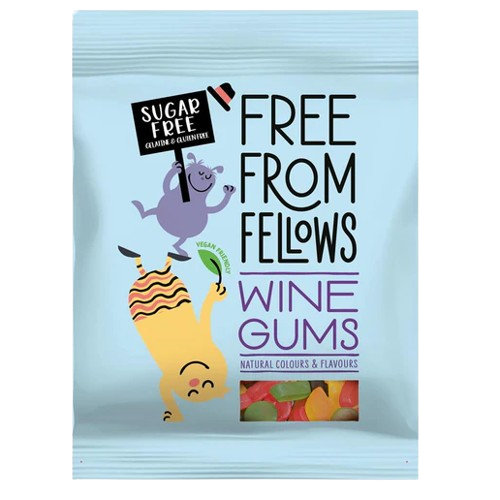 Free From Fellows Wine Gums 100g
