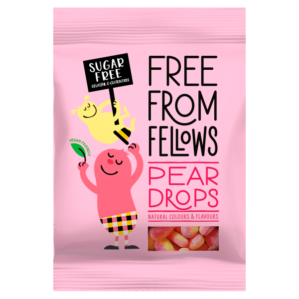 Free From Fellows Pear Drops 70g