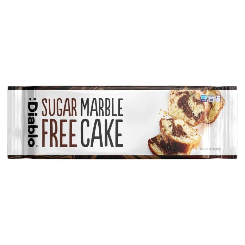 Diablo Marble Cake Sugar Free 400g