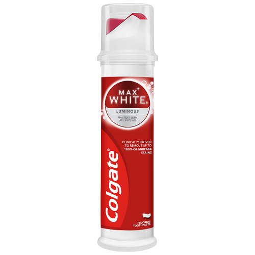 DUNIYA | Colgate Toothpaste Max White Luminous Pump 100ml Thumbnail