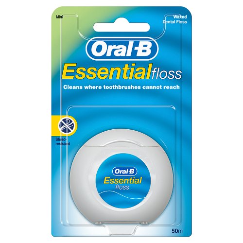 Oral B Essential Floss Mint Waxed 50ml