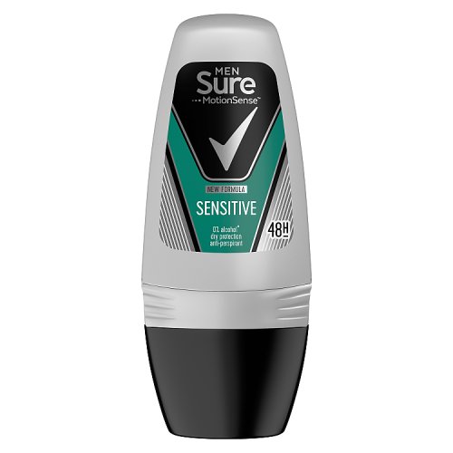 Sure Roll On For Sensitive Men 50ml