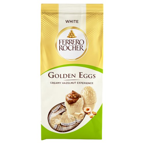 Ferrero Rocher White Golden Eggs 90g NEW