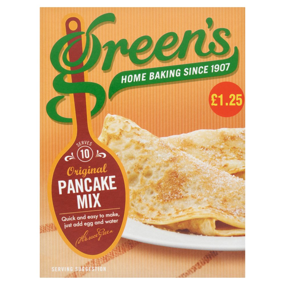 Green's Original Pancake Mix 232g PM £1.25