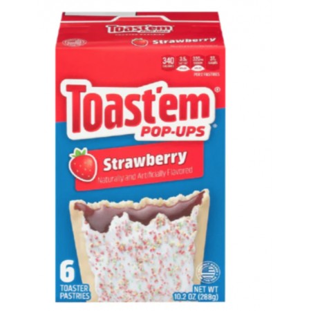 Toast'em Pop-Ups Frosted Strawberry 288g