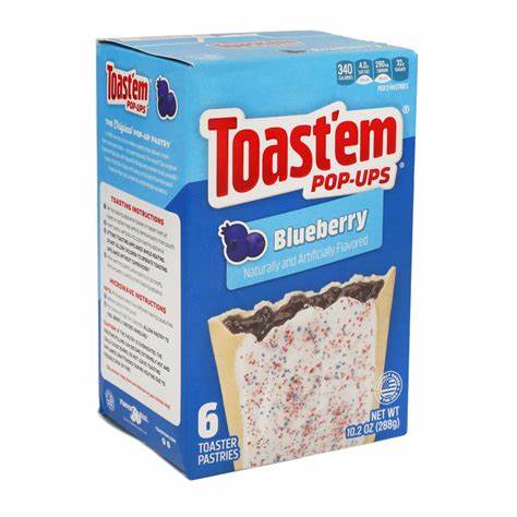 Toast'em Pop-Ups Frosted Blueberry 288g