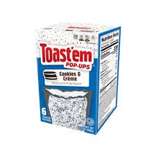 Toast'em Pop-Ups Frosted Cookies n' Creme 288g