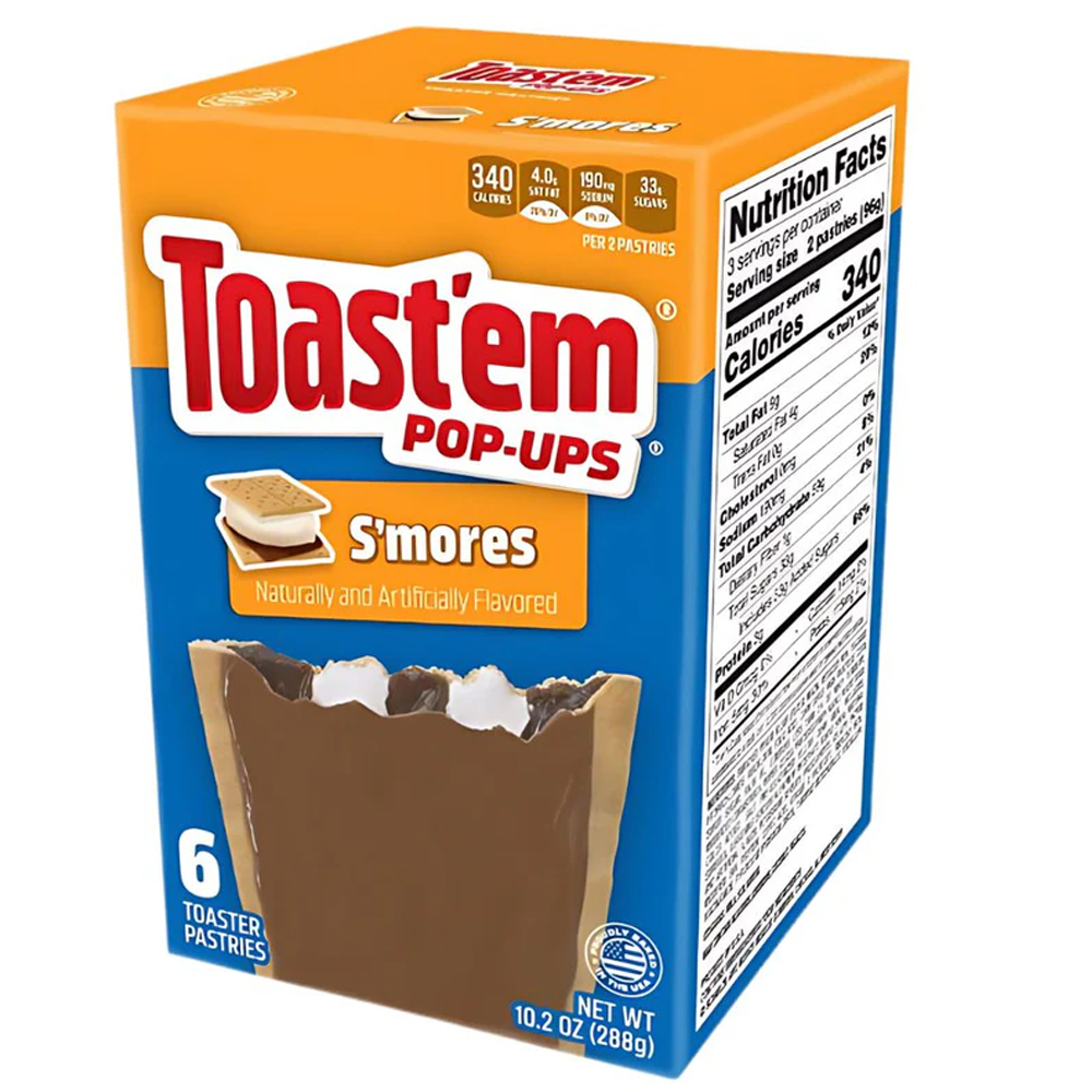 Toast'em Pop-Ups Frosted S'mores 288g