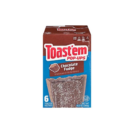 Toast'em Pop-Ups Frosted Chocolate Fudge 288g