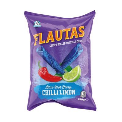 DUNIYA | Inventure Flautas Blue Hot Fiery Chilli Limon 150g Thumbnail