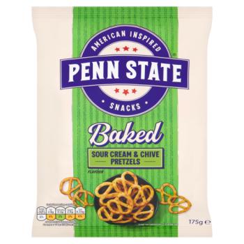 Penn State Baked Sour Cream & Chive Sharing Pretzels 175g