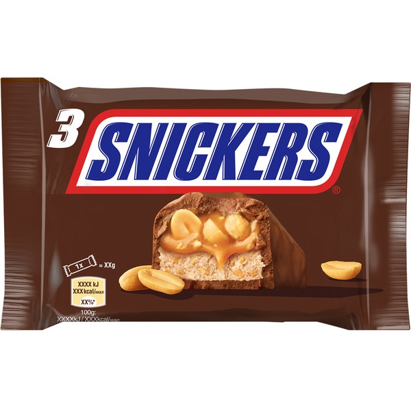Snickers 3pk (3 x 50g) 150g