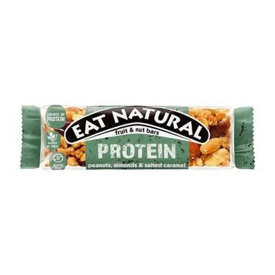 Eat Natural Protein Bar Peanuts Almonds & Salted Caramel 40g