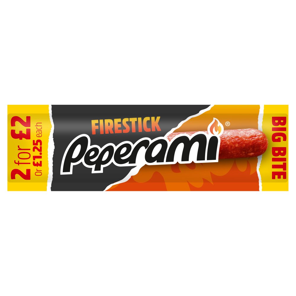 Peperami Firestick PM £1.25 or 2 for 2.00 28g