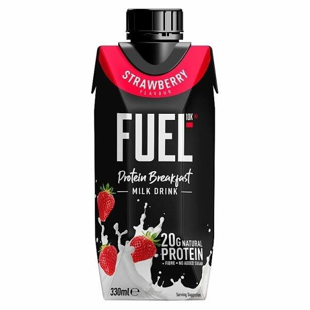 FUEL10K Strawberry Breakfast Milk Drink 330ml (HS)