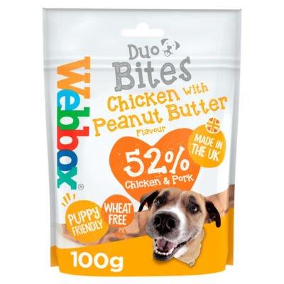 Webbox Duo Bites Chicken & Peanut Butter 100g