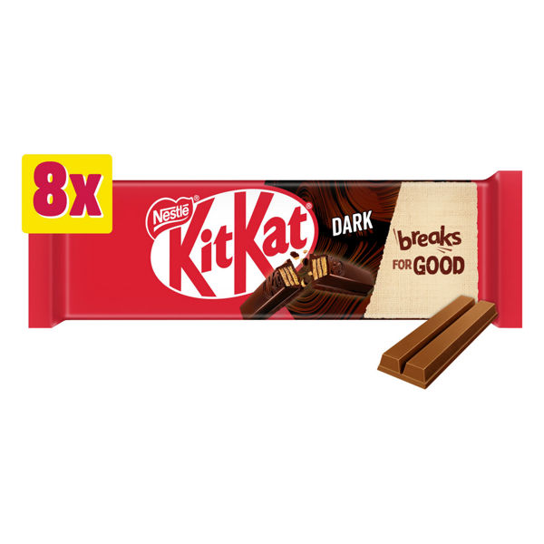 KitKat 2 Finger 8pk Dark (8 x 20.7g)