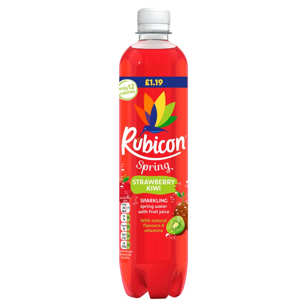 Rubicon Spring Kiwi & Strawberry PM £1.15 500ml