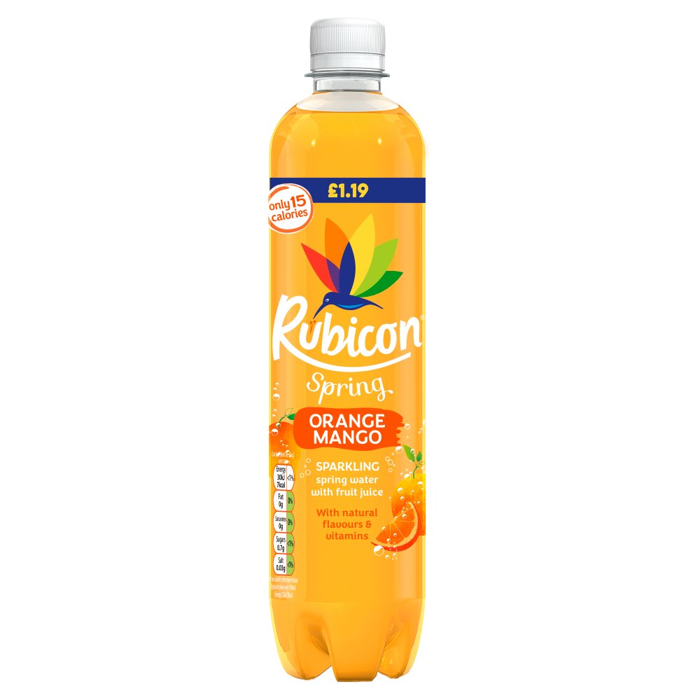 Rubicon Spring Orange & Mango PM £1.15 500ml