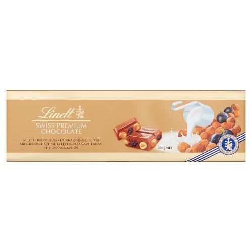 Lindt Gold Bar Hazelnut 300g