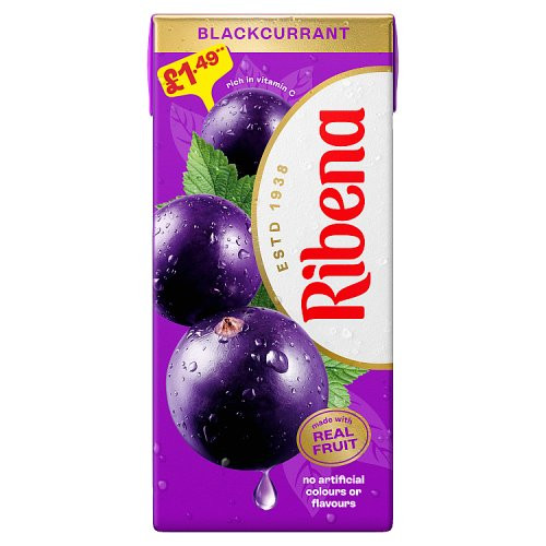 Ribena Blackcurrant PM £1.49 1Ltr